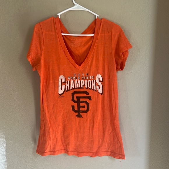 SF Giants 2014 Champions T-shirt - Picture 1 of 3